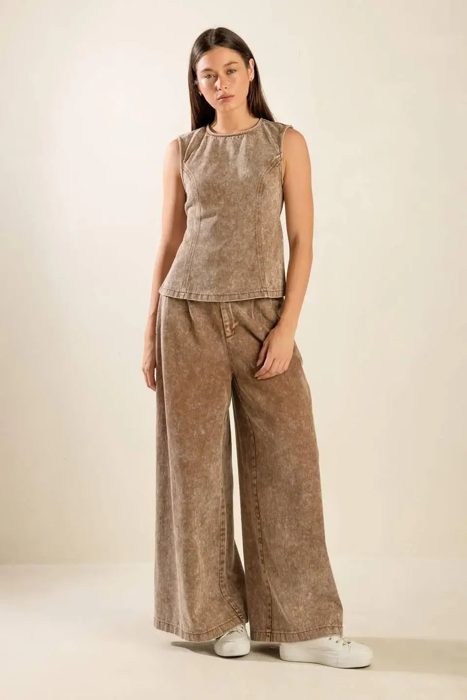 SAFE TO SAY TWILL TOP - Flying Tomato - Flyclothing LLC