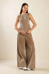 SAFE TO SAY TWILL TOP - Flying Tomato - Flyclothing LLC