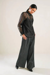 LOVE OVER FEAR ORGANZA TOP - Flying Tomato - Flyclothing LLC