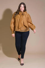 ON THIS DAY ORGANZA TOP - Flying Tomato - Flyclothing LLC