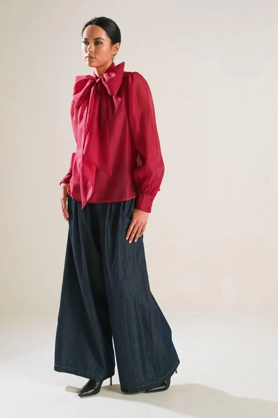 ON THIS DAY ORGANZA TOP - Flying Tomato - Flyclothing LLC