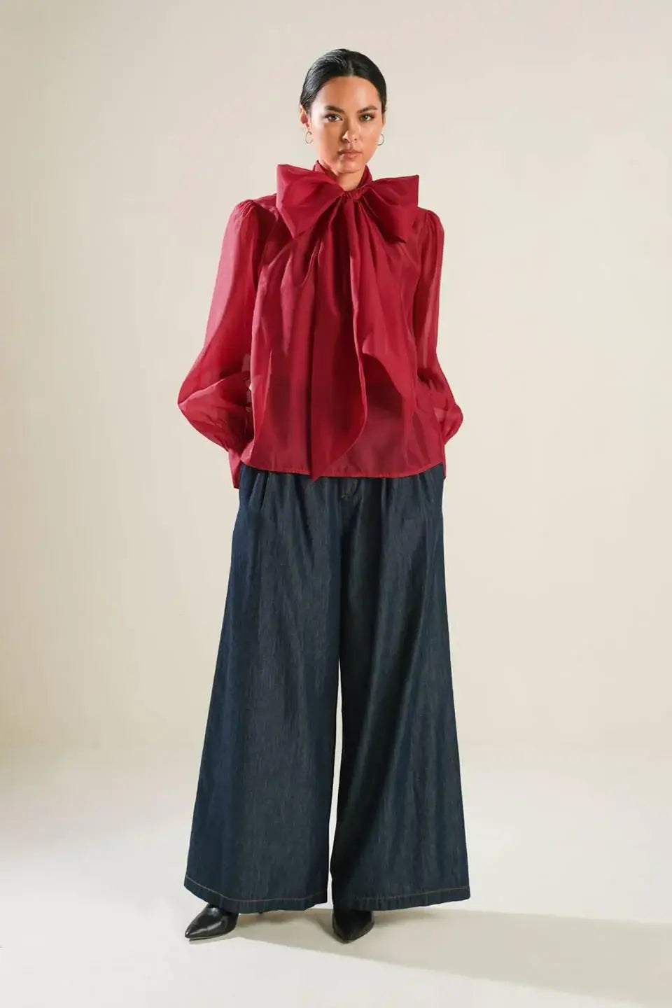 ON THIS DAY ORGANZA TOP - Flying Tomato - Flyclothing LLC