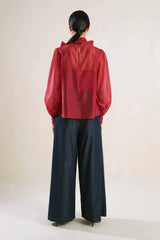 ON THIS DAY ORGANZA TOP - Flying Tomato - Flyclothing LLC