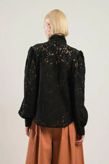 PATRIOTIC PRINCESS WOVEN LACE TOP - Flying Tomato - Flyclothing LLC