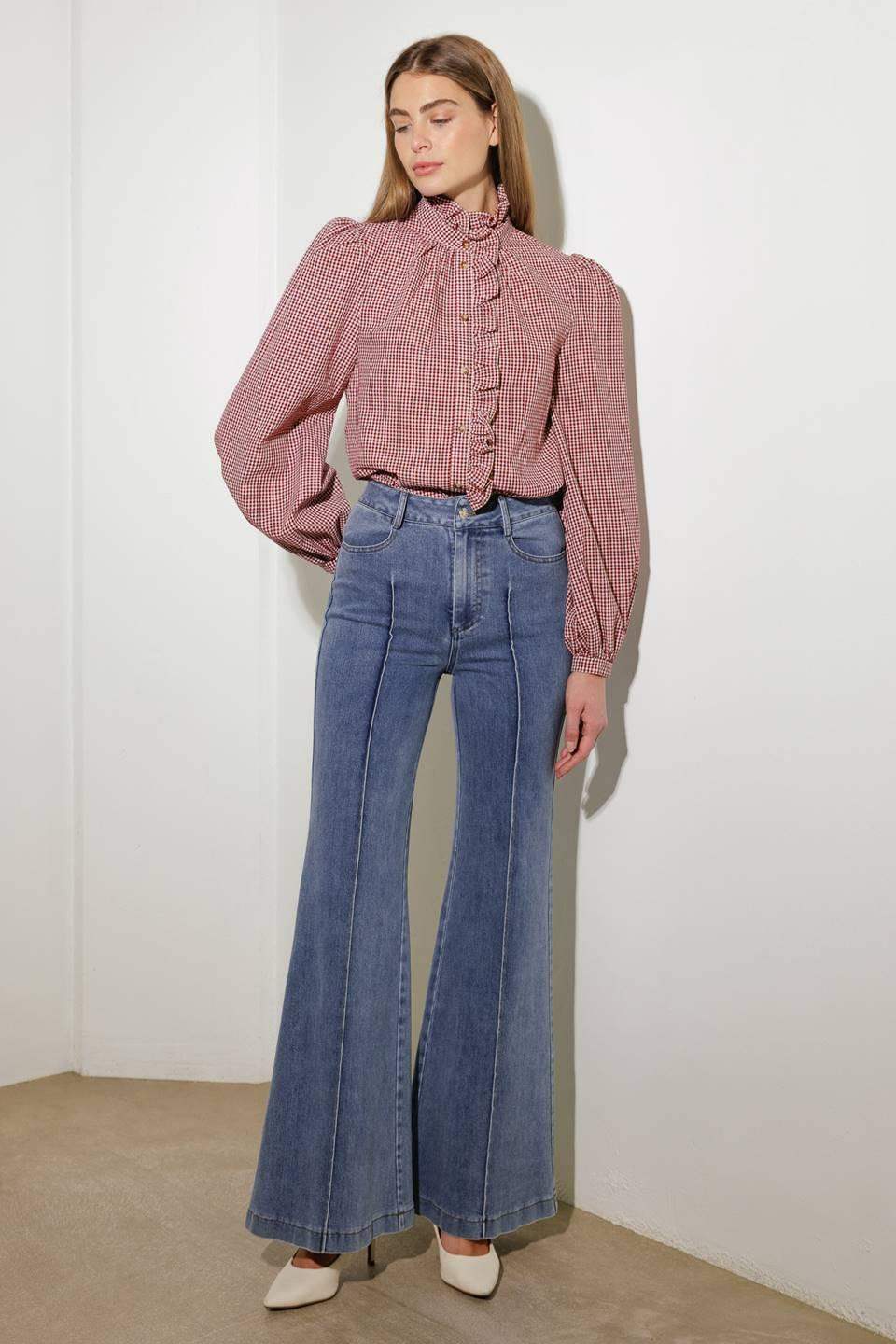 HAVE SOME GRACE WOVEN TOP - Flying Tomato - Flyclothing LLC
