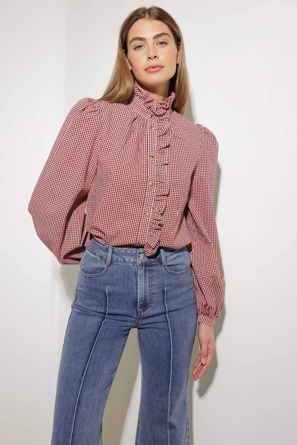 HAVE SOME GRACE WOVEN TOP - Flying Tomato - Flyclothing LLC
