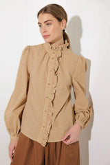 HAVE SOME GRACE WOVEN TOP - Flying Tomato - Flyclothing LLC