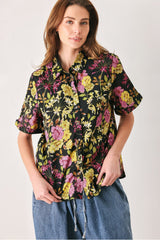 LOVE YOU MORE WOVEN TOP - Flying Tomato - Flyclothing LLC