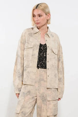 IN THE SPOTLIGHT WOVEN TOP - Flying Tomato - Flyclothing LLC