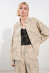 IN THE SPOTLIGHT WOVEN TOP - Flying Tomato - Flyclothing LLC