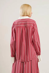 BEHIND THE GRIN WOVEN TOP - Flying Tomato - Flyclothing LLC