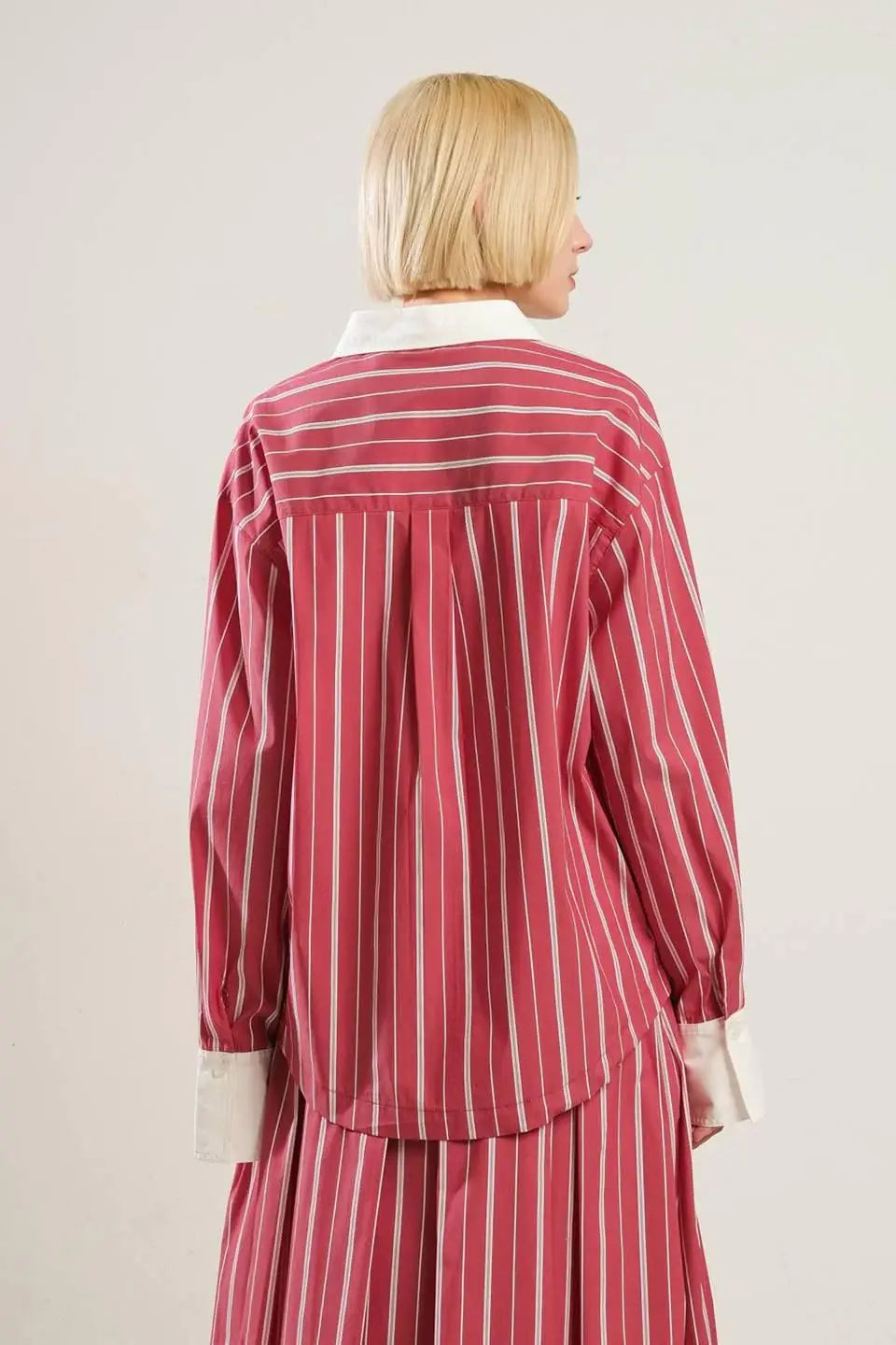 BEHIND THE GRIN WOVEN TOP - Flying Tomato - Flyclothing LLC