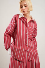 BEHIND THE GRIN WOVEN TOP - Flying Tomato - Flyclothing LLC