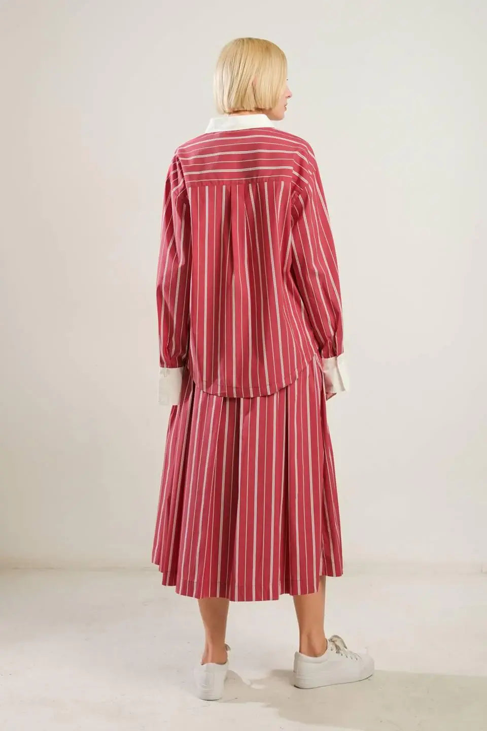 BEHIND THE GRIN WOVEN TOP - Flying Tomato - Flyclothing LLC