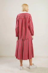 BEHIND THE GRIN WOVEN TOP - Flying Tomato - Flyclothing LLC