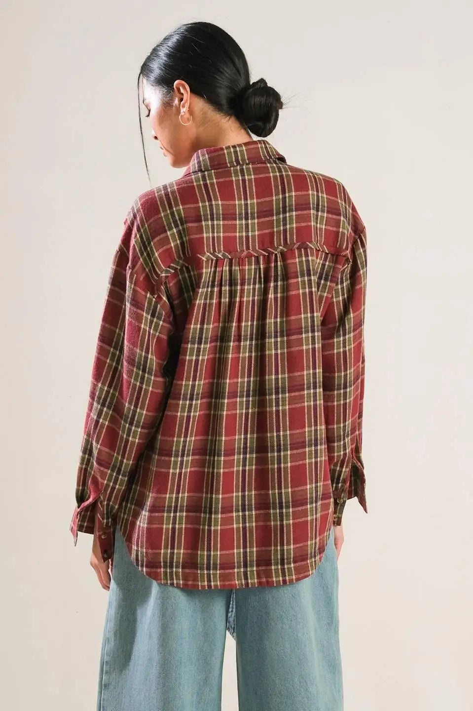 TIMELESS CHARM WOVEN TOP - Flying Tomato - Flyclothing LLC