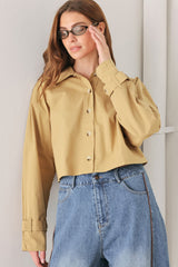 THE BEST OPTION WOVEN TOP