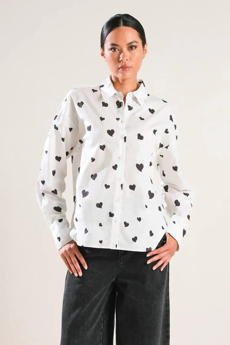 BUY MYSELF WOVEN TOP - Flying Tomato - Flyclothing LLC
