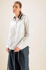 CAUSE A COMMOTION WOVEN TOP - Flying Tomato - Flyclothing LLC