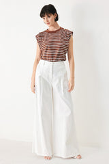 EVERYDAY COOL STRIP KNIT TOP - Flying Tomato - Flyclothing LLC