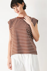 EVERYDAY COOL STRIP KNIT TOP - Flying Tomato - Flyclothing LLC