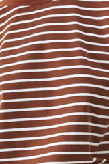 EVERYDAY COOL STRIP KNIT TOP - Flying Tomato - Flyclothing LLC