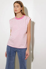 FEELING SPECIAL PINK KNIT TOP - Flying Tomato - Flyclothing LLC