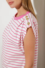 FEELING SPECIAL PINK KNIT TOP - Flying Tomato - Flyclothing LLC