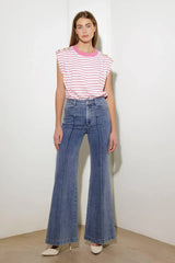 FEELING SPECIAL PINK KNIT TOP - Flying Tomato - Flyclothing LLC