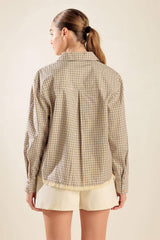 AWAITING LOVE WOVEN TOP - Flying Tomato - Flyclothing LLC