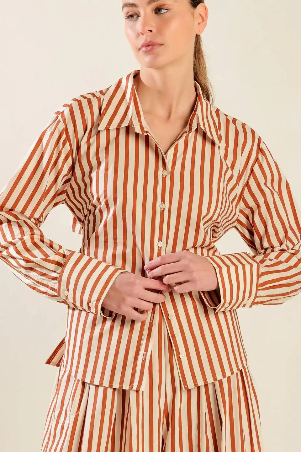 PIECES OF MY HEART WOVEN TOP - Flying Tomato - Flyclothing LLC