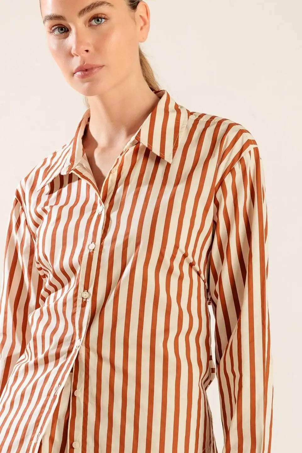 PIECES OF MY HEART WOVEN TOP - Flying Tomato - Flyclothing LLC