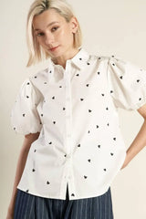 FOREVER DAYDREAMING WOVEN TOP - Flying Tomato - Flyclothing LLC