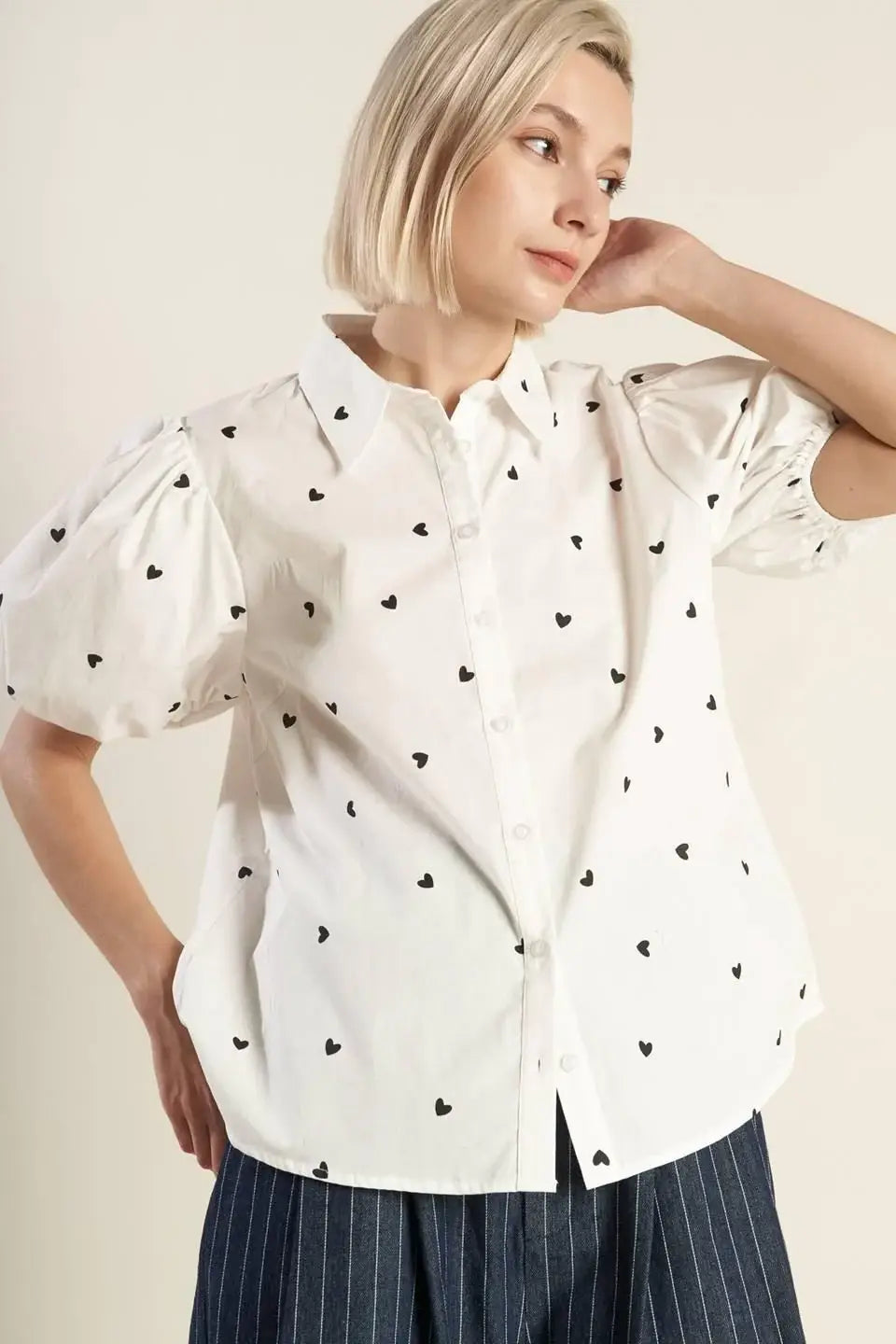 FOREVER DAYDREAMING WOVEN TOP - Flying Tomato - Flyclothing LLC