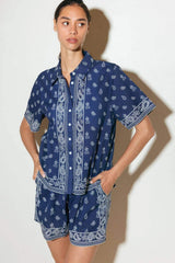 SUNKISSED MEADOW WOVEN SHIRT - Flying Tomato - Flyclothing LLC