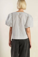 ALL THE FEELINGS WOVEN TOP - Flying Tomato - Flyclothing LLC