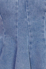 SANDY WALTZ LIGHT DENIM CAMI TOP - Flying Tomato - Flyclothing LLC