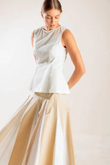 FIRST DATE WHITE WOVEN TOP - Flying Tomato - Flyclothing LLC