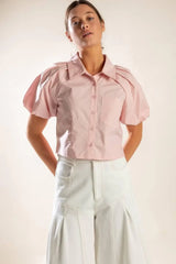 MEET YOU AT THE GARDEN WOVEN TOP - Flying Tomato - Flyclothing LLC