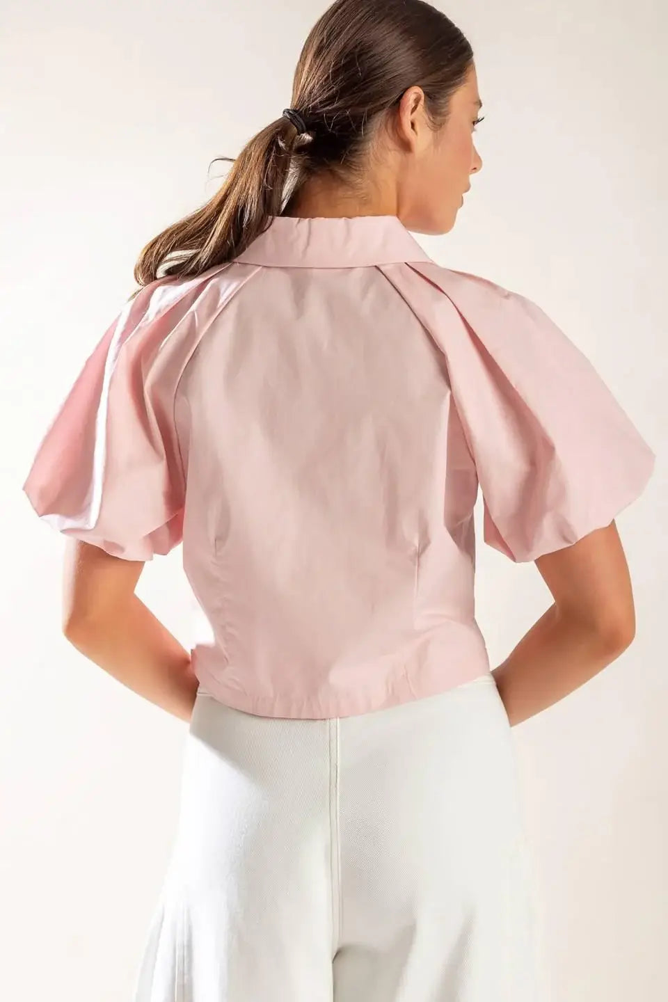MEET YOU AT THE GARDEN WOVEN TOP - Flying Tomato - Flyclothing LLC
