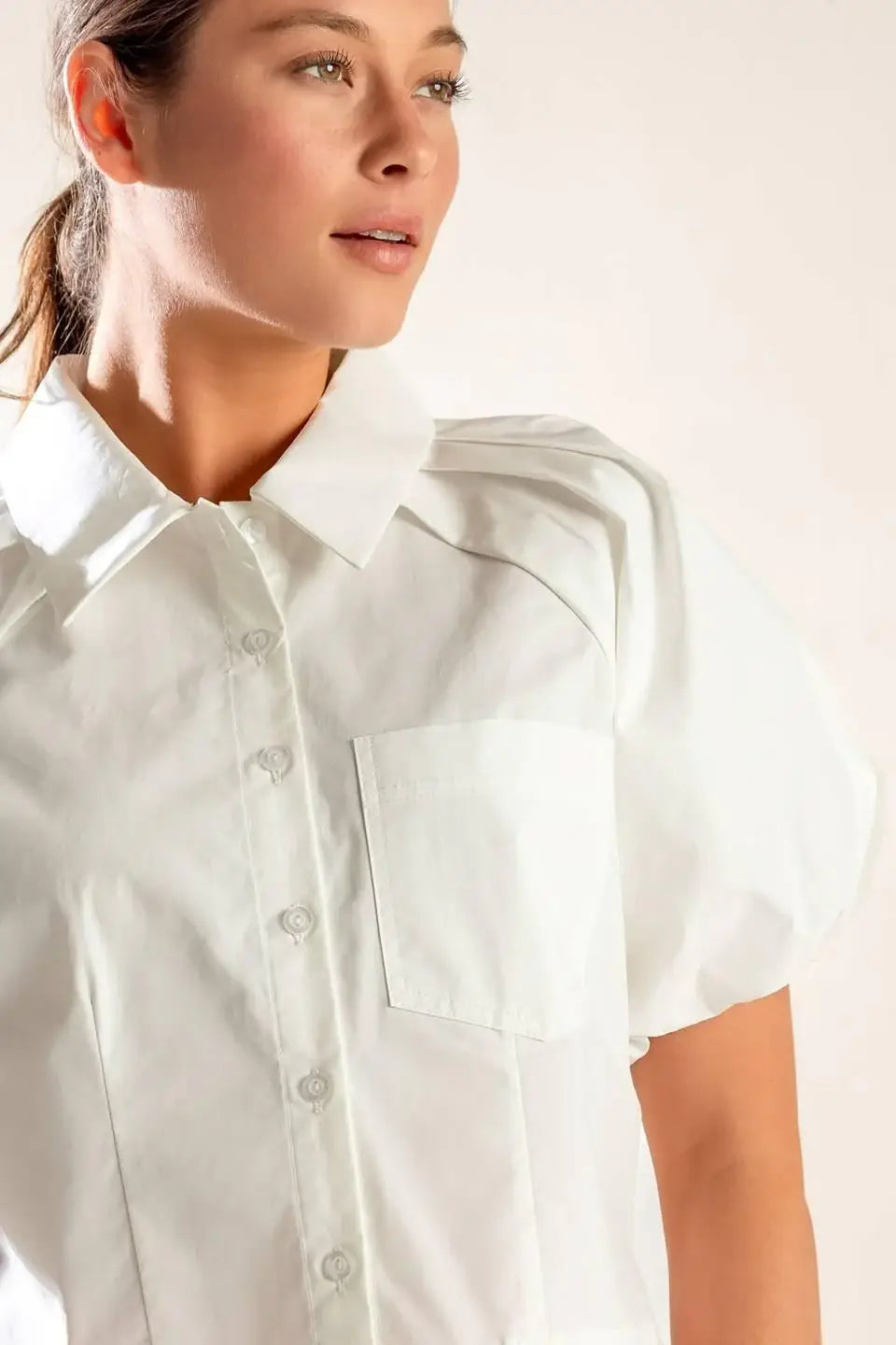 MEET YOU AT THE GARDEN WOVEN TOP - Flying Tomato - Flyclothing LLC