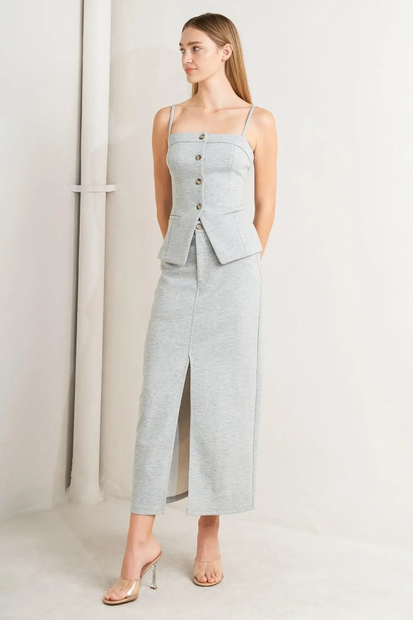 LOVELY BY NATURE KNIT VEST - Flying Tomato - Flyclothing LLC