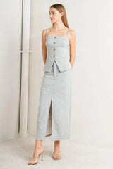 LOVELY BY NATURE KNIT VEST - Flying Tomato - Flyclothing LLC