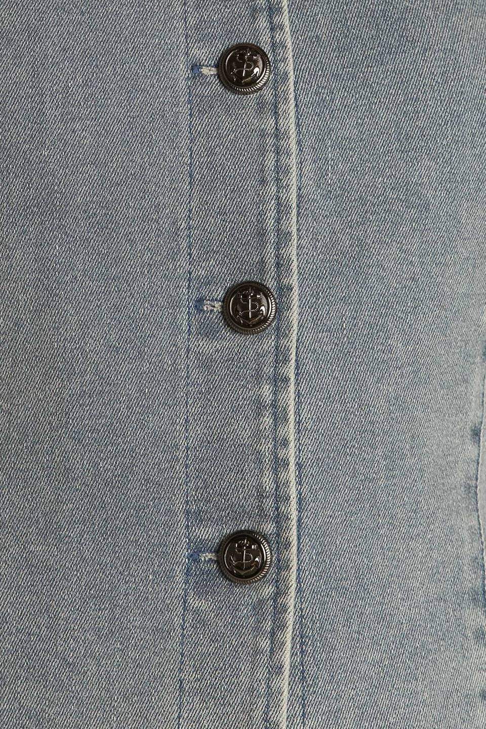DAISY DATE DENIM VEST - Flying Tomato - Flyclothing LLC