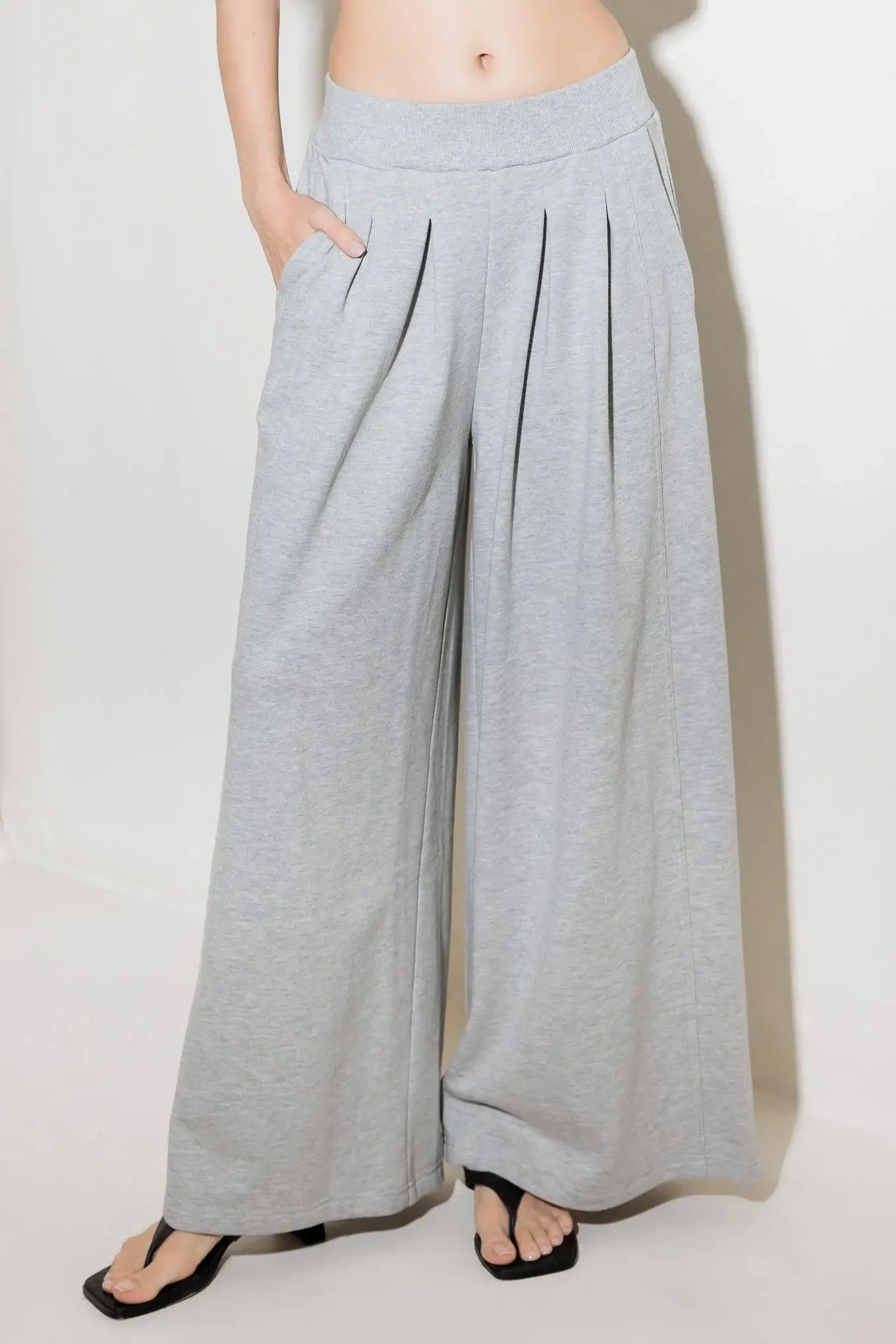 TRUST THE NOW IN KNIT TOP AND PANT SET - Flying Tomato - Flyclothing LLC