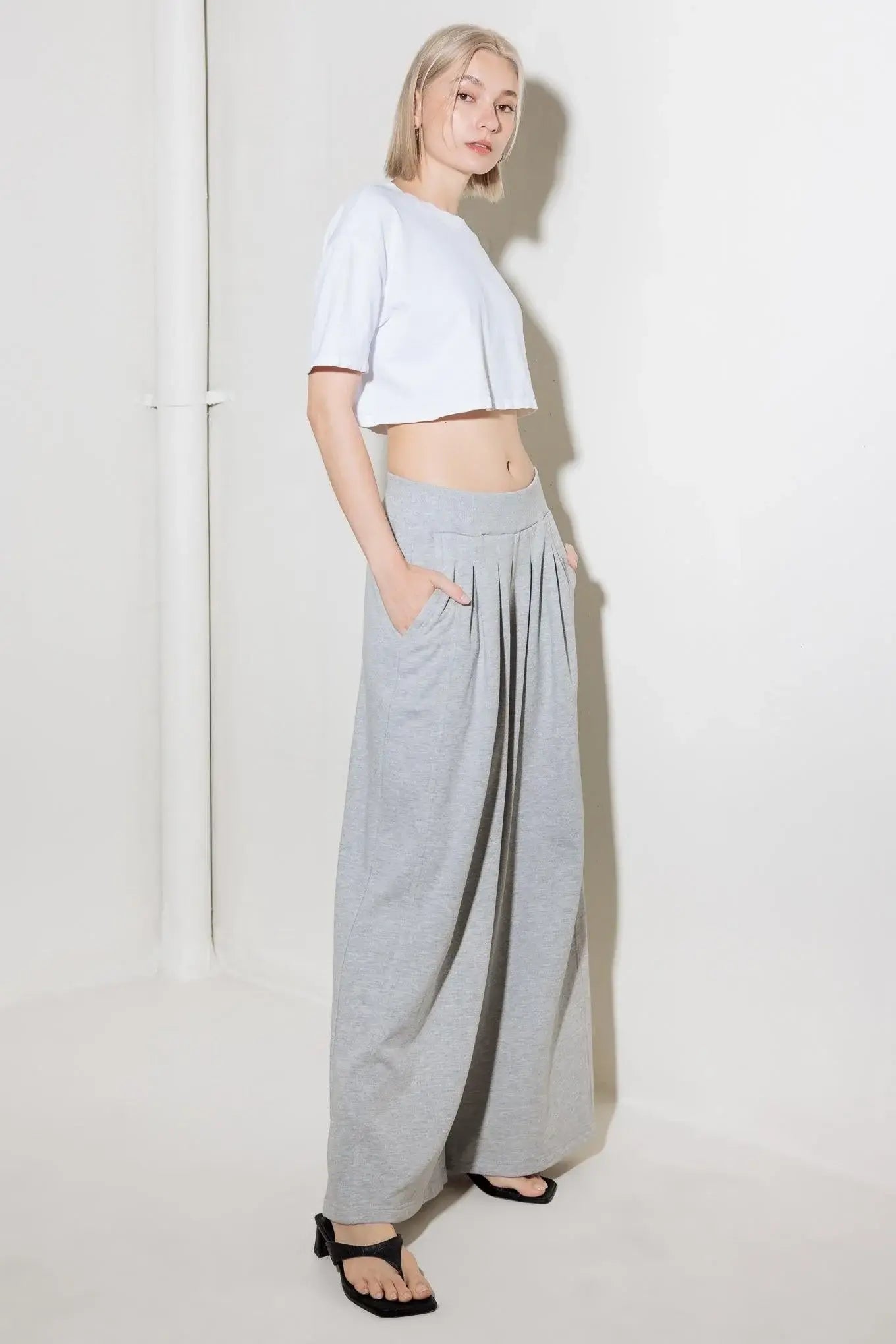 TRUST THE NOW IN KNIT TOP AND PANT SET - Flying Tomato - Flyclothing LLC