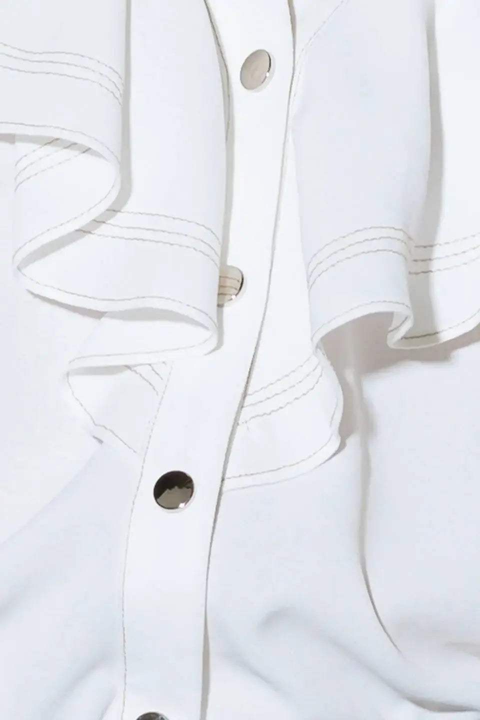 MADE FOR ROMANCE OFF WHITE WOVEN TOP - Flying Tomato - Flyclothing LLC