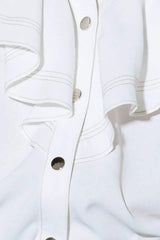 MADE FOR ROMANCE OFF WHITE WOVEN TOP - Flying Tomato - Flyclothing LLC
