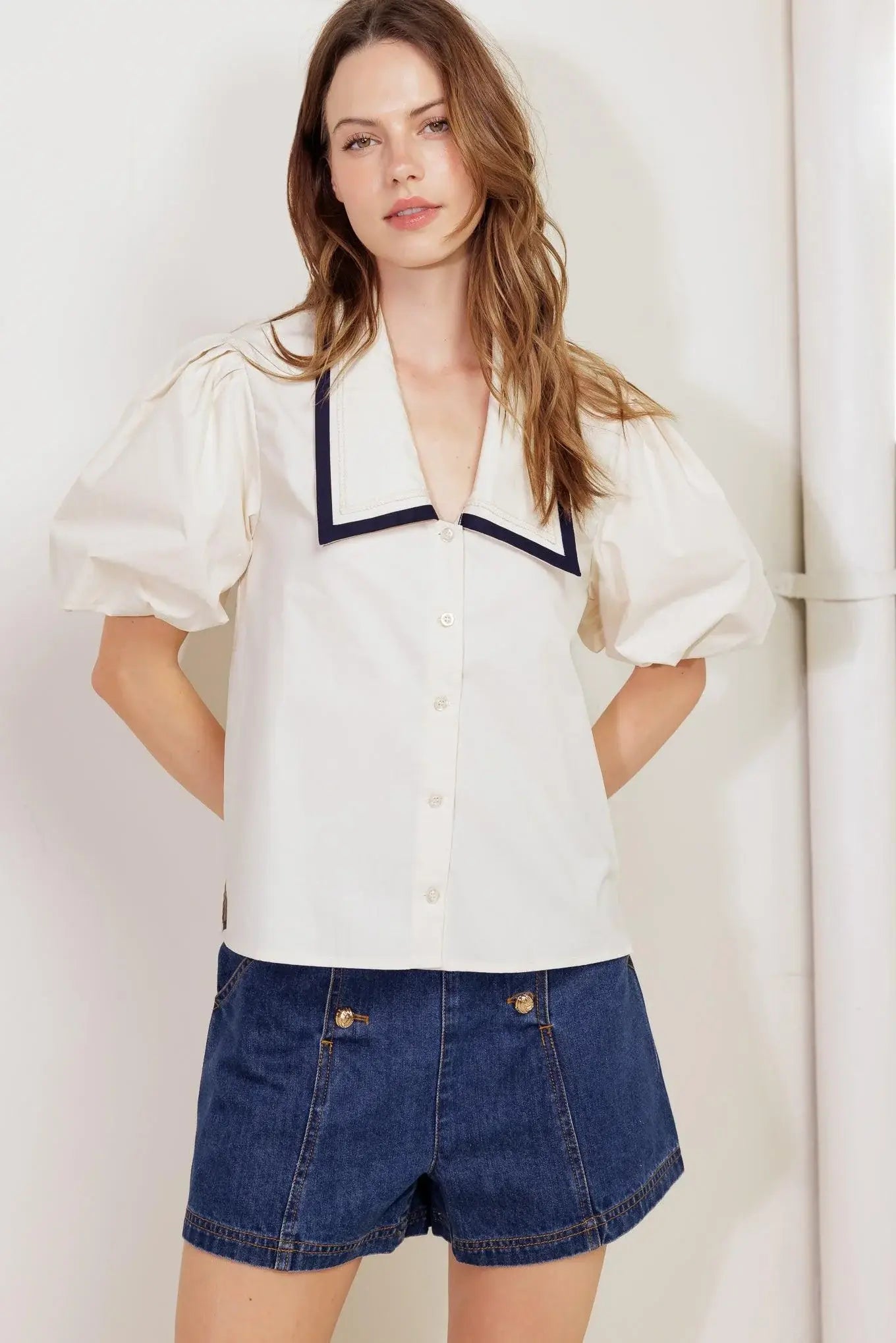 LETTERS TO SUMMER WOVEN TOP - Flying Tomato - Flyclothing LLC