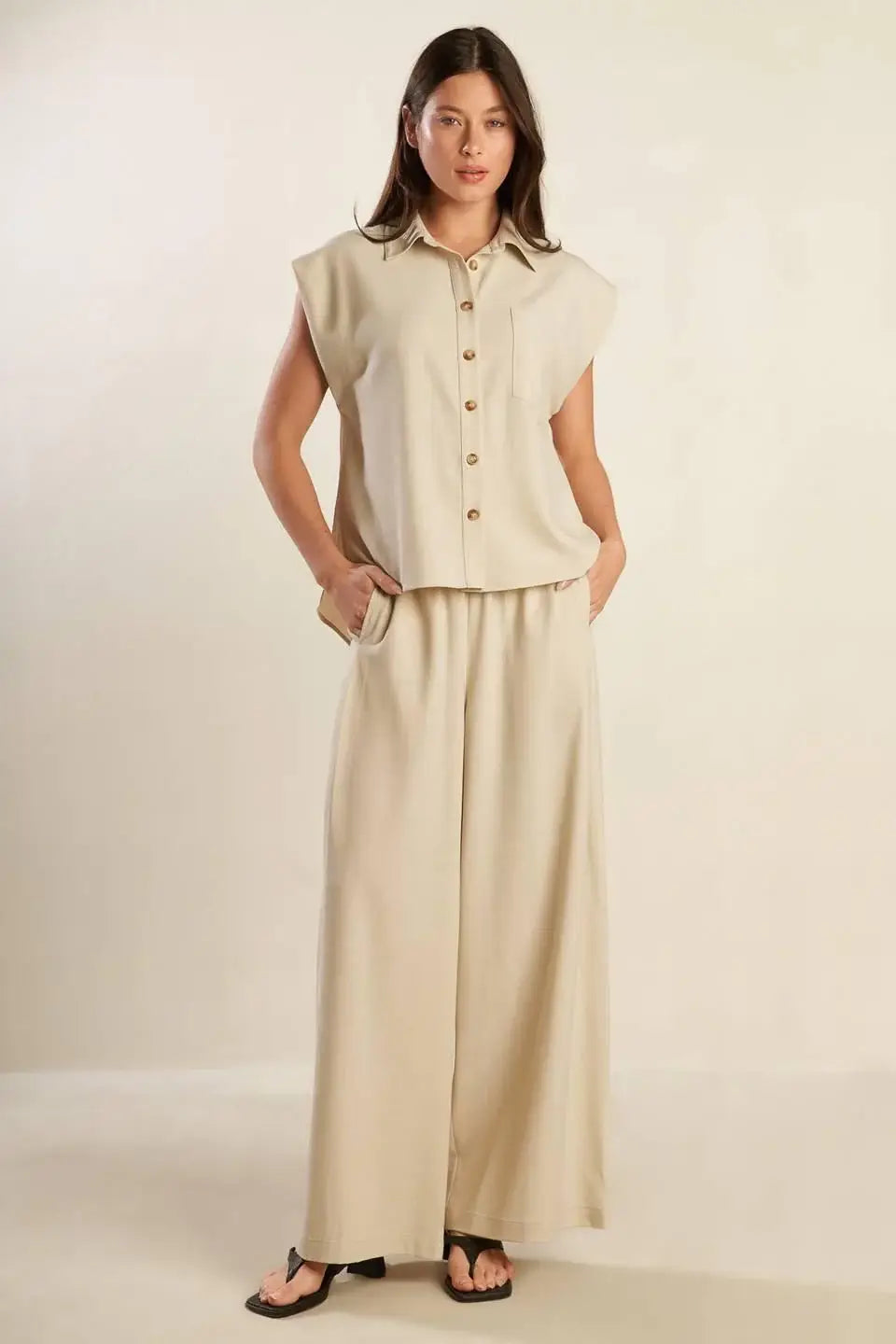 GO WITH GRACE WOVEN SHIRT - Flying Tomato - Flyclothing LLC